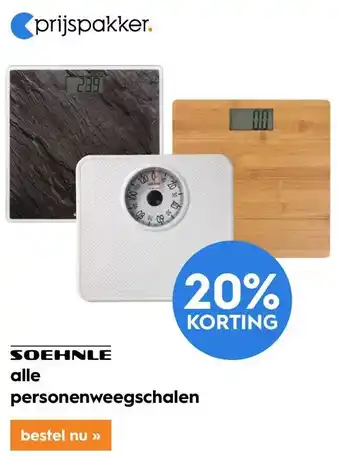 Blokker SOEHNLE alle personenweegschalen aanbieding