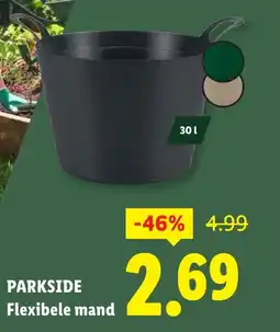 Lidl Parkside flexibele mand aanbieding