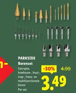 Lidl Parkside borenset aanbieding