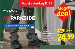 Lidl Parkside werkschoenen s1p aanbieding