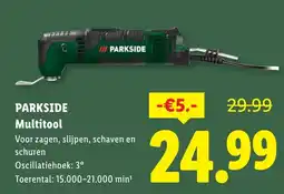 Lidl PARKSIDE Multitool aanbieding