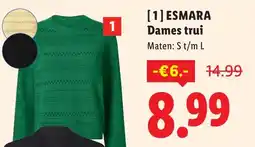 Lidl Esmara dames trui aanbieding