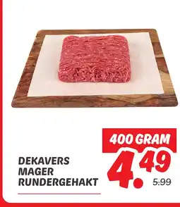 Dekamarkt Dekavers mager rundergehakt aanbieding