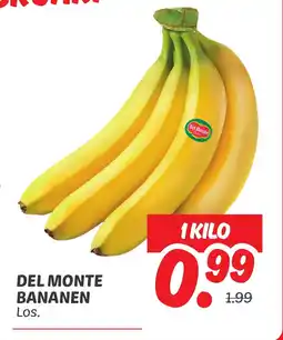 Dekamarkt Del monte bananen aanbieding