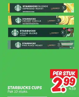 Dekamarkt Starbucks blonde aanbieding