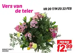 Dekamarkt Boeket vier't seizoen aanbieding