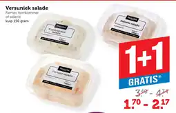 Coop Versuniek salade aanbieding