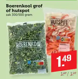 Coop Boerenkool grof of hutspot aanbieding