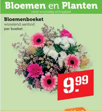 Coop Bloemenboeket aanbieding