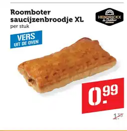 Coop Roomboter saucijzenbroodje xl aanbieding