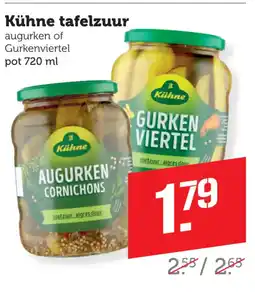 Coop Kühne tafelzuur aanbieding