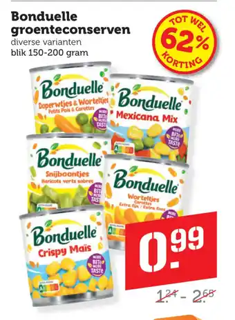 Bonduelle groenteconserven