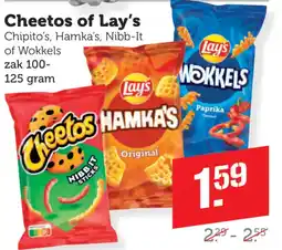 Coop Cheetos of lay's aanbieding
