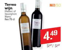 Coop Terreo wijn aanbieding