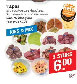 Coop Tapas aanbieding