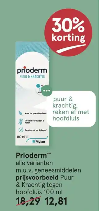 Etos Prioderm* aanbieding