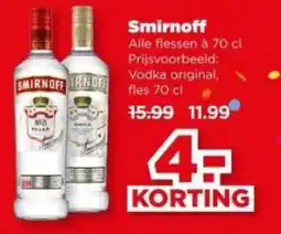 PLUS Smirnoff aanbieding