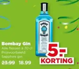 PLUS Bombay Gin aanbieding