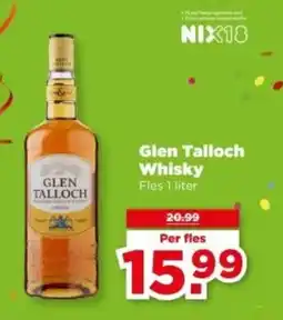 PLUS Glen Talloch Whisky aanbieding