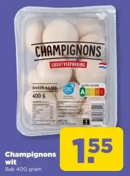 PLUS Champignons wit aanbieding