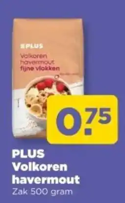 PLUS PLUS Volkoren havermout aanbieding