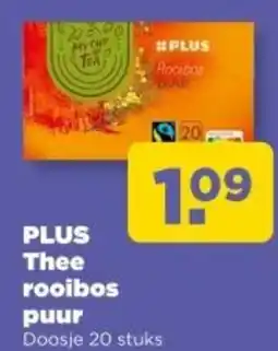 PLUS PLUS Thee rooibos puur aanbieding