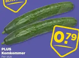PLUS PLUS Komkommer aanbieding