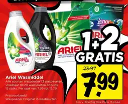 Vomar Voordeelmarkt Ariel Wasmiddel aanbieding