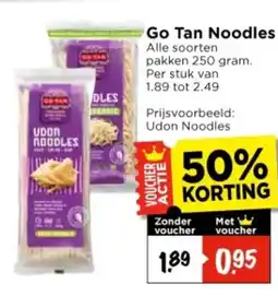 Vomar Voordeelmarkt Go Tan Noodles aanbieding
