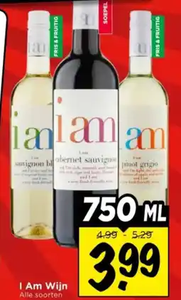 Vomar Voordeelmarkt I Am Wijn aanbieding