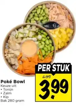 Vomar Voordeelmarkt Poké Bowl aanbieding