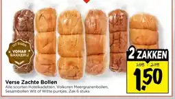 Vomar Voordeelmarkt Verse Zachte Bollen aanbieding