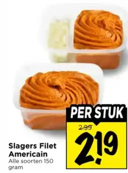 Vomar Voordeelmarkt Slagers Filet Americain aanbieding