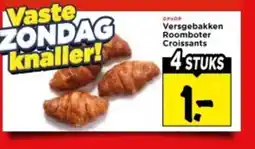 Vomar Voordeelmarkt Versgebakken Roomboter Croissants aanbieding