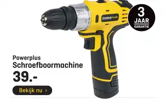 Hubo Powerplus Schroefboormachine aanbieding