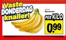 Vomar Voordeelmarkt Bananen aanbieding