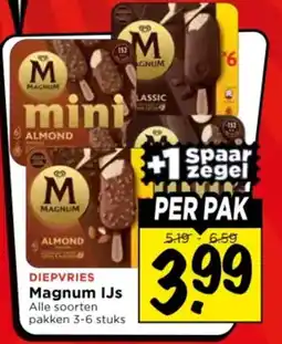 Vomar Voordeelmarkt Magnum IJs aanbieding