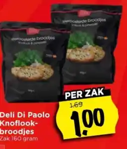 Vomar Voordeelmarkt Deli Di Paolo Knoflook broodjes aanbieding