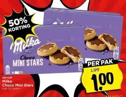 Vomar Voordeelmarkt Milka Choco Mini Stars aanbieding