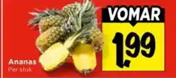 Vomar Voordeelmarkt Ananas aanbieding