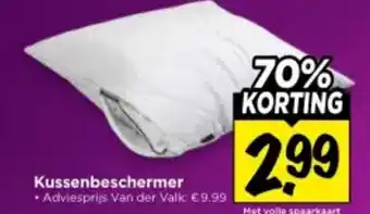 Vomar Voordeelmarkt Kussenbeschermer aanbieding