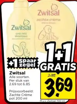 Vomar Voordeelmarkt Zwitsal aanbieding
