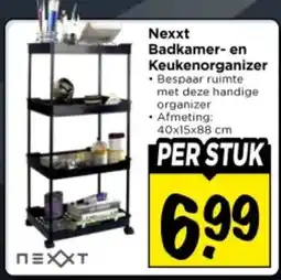 Vomar Voordeelmarkt Nexxt Badkamer en Keukenorganizer aanbieding