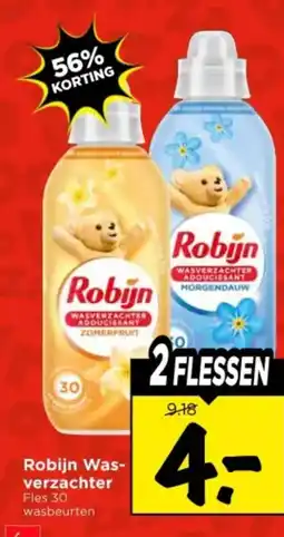 Vomar Voordeelmarkt Robijn Was- verzachter aanbieding