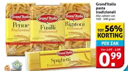 Hoogvliet Grand'Italia pasta tradizionali aanbieding