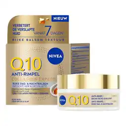 Kruidvat NIVEA Q10 Anti-Rimpel Collageen Expert Dag- en Nachtbalsem aanbieding