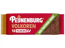 Hoogvliet Peijnenburg Volkoren geen suiker gesneden aanbieding