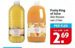Hoogvliet Fruity King of Juice aanbieding