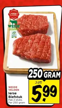Vomar Voordeelmarkt Weide velden lerse Biefstuk aanbieding