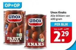 Hoogvliet Unox Knaks aanbieding